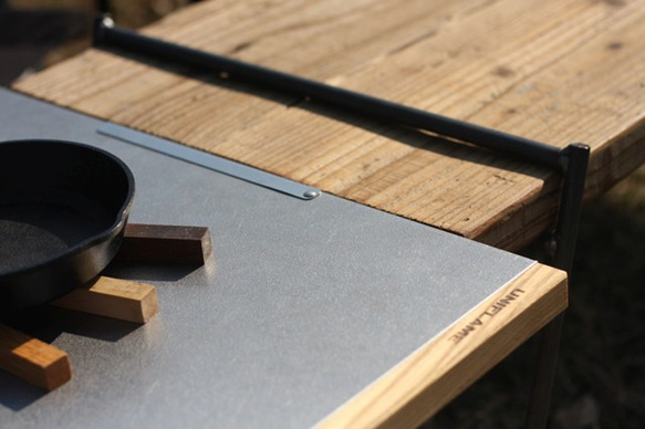 組み立てテーブル用鉄脚｜ＬＯＷダブル 5枚目の画像
