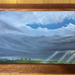 手描きの油絵作品》ヒマラヤ山脈マチャプチャレ 絵画 JO's art gallery