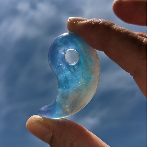 久高島★仕返し悪縁切り勾玉オルゴナイト 5c25ec16abed3f9c2fa42355f6b934