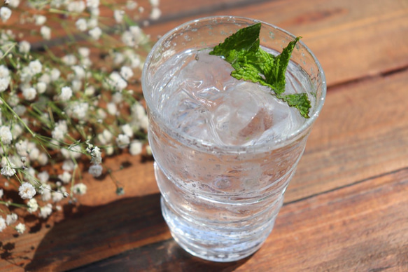 【夏の福袋】銀彩ひとくちビアグラス ペアセット」純銀 銀箔 高級感 大人っぽい 和モダン 9枚目の画像