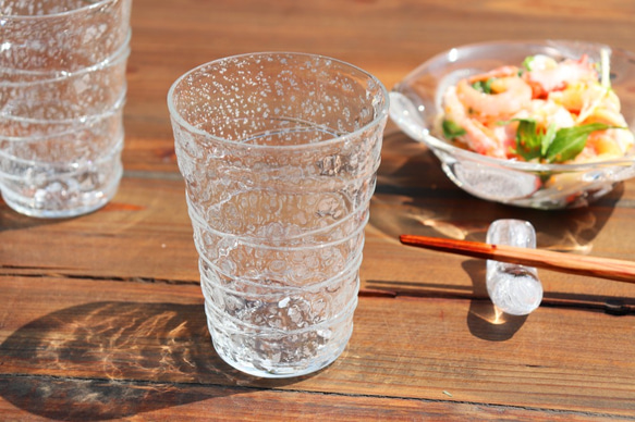 【夏の福袋】銀彩ひとくちビアグラス ペアセット」純銀 銀箔 高級感 大人っぽい 和モダン 10枚目の画像