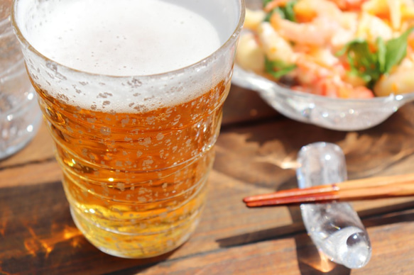 【夏の福袋】銀彩ひとくちビアグラス ペアセット」純銀 銀箔 高級感 大人っぽい 和モダン 11枚目の画像