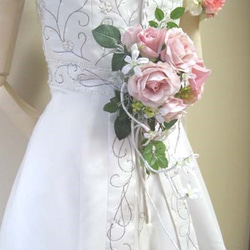 エレガントなドレスコサージュ♪ウェディングドレスに♪生花みたいに綺麗な造花です♪高品質なのに安い 10枚目の画像