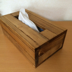 木製ティッシュボックス 1枚目の画像