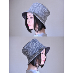 Twins(Jacquard Hat: Grey) 3枚目の画像