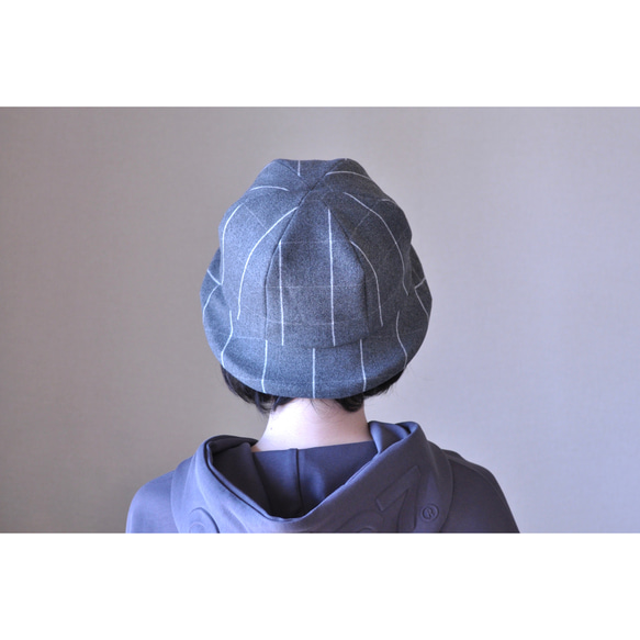 Grey Check Hat 7枚目の画像