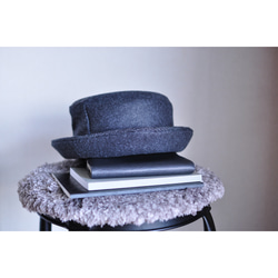 [SALE] Herringbone×Felt Hat 1枚目の画像