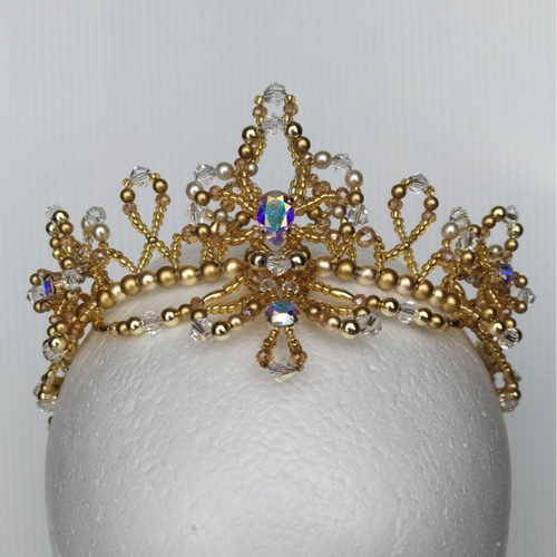 【ハンドメイド】バレエ ティアラ バレエティアラ 8－5番 - ATELIER-UNO'S GALLERY | minne 国内