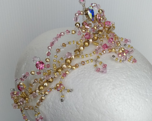 ティアラ　バレエ　ヘッドドレス バレエティアラ ヘッドドレス（アクセサリー） couture K 通販