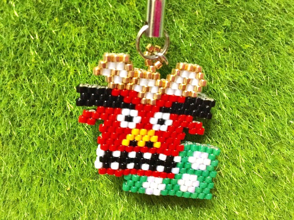 獅子舞 ストラップ 携帯ストラップ ひろちゃん工房 通販 6465961