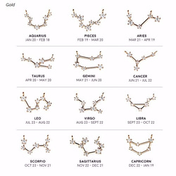 選べる12星座 ネックレス 上品 大人可愛い 5枚目の画像