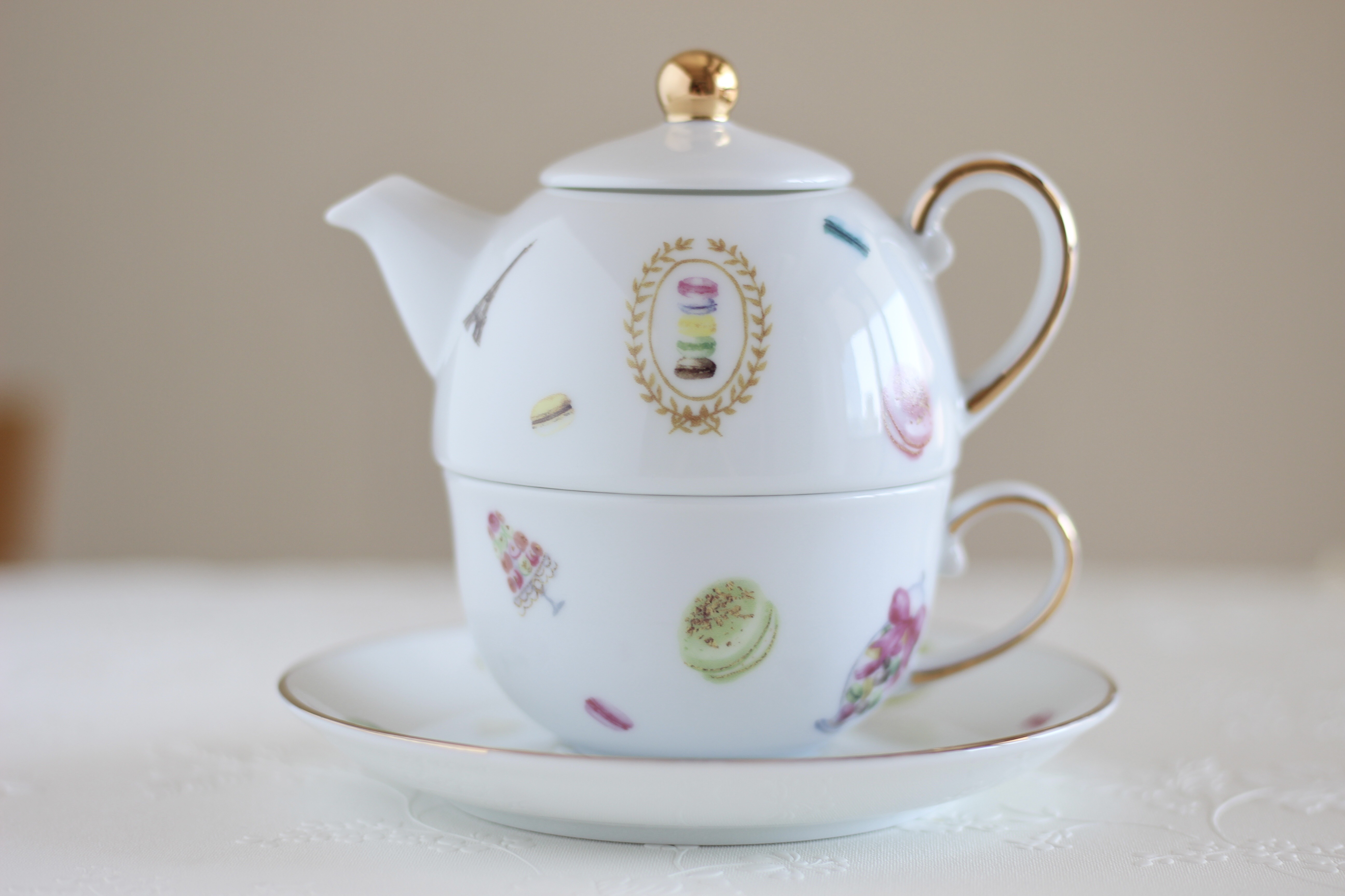 マカロンのティーフォーワン♡