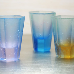Aurora shot glass　＊受注制作＊ 2枚目の画像