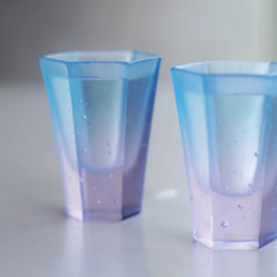 Aurora shot glass　＊受注制作＊ 7枚目の画像