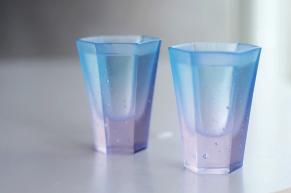 Aurora shot glass　＊受注制作＊ 7枚目の画像
