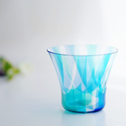 爽やかブルー の kaleido glass (受注制作） 2枚目の画像