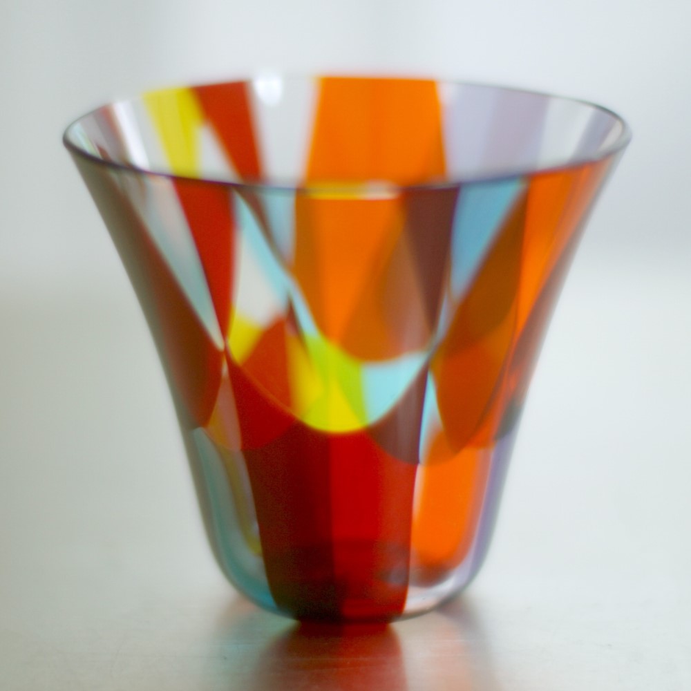 和 kaleido glass　～朱～ ＊受注制作＊