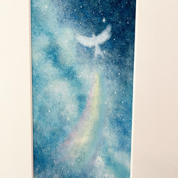 【絵画】tanabata～虹の架け橋～(複製画） 3枚目の画像