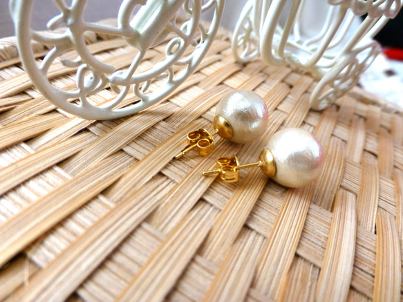 cotton pearls 10mm 4枚目の画像