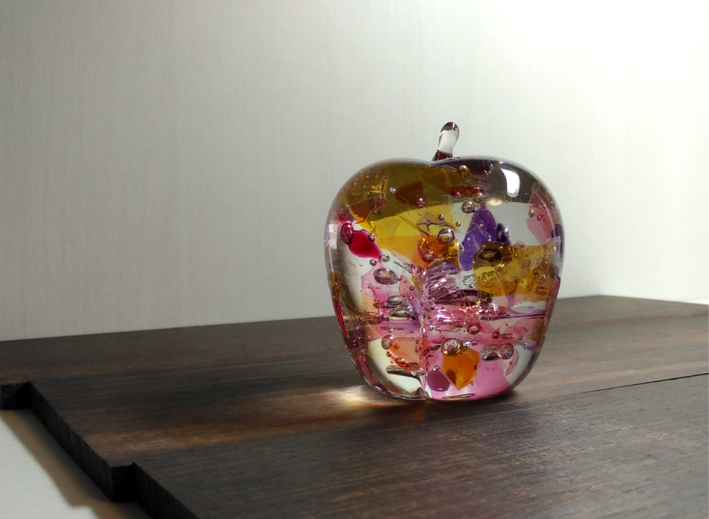 ガラスのりんごのオーナメント(S) その他置物 Glass Studio Tiro 通販｜Creema(クリーマ)
