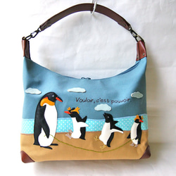 【美品】ペンギンバッグ 1点もの f8c5f9a78933a3268eb9cd63282659