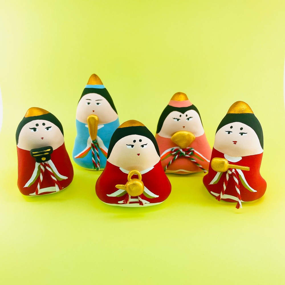 お雛さまセット（土人形）※受注製作