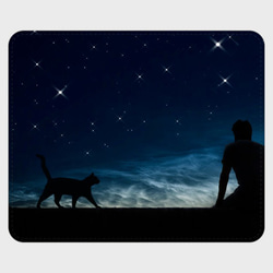 スマホケース 手帳型 アンドロイド 猫と夜空 ほぼ全機種 Xperia, Aquos, Galaxy, Arrows, 1枚目の画像