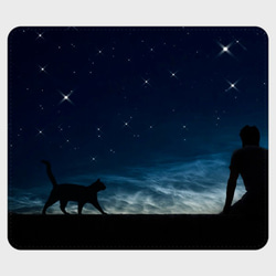 スマホケース 手帳型 アンドロイド 猫と夜空 ほぼ全機種 Xperia, Aquos, Galaxy, Arrows, 1枚目の画像