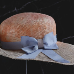 Le Crépuscule du Matin晨曦,使用進口苧麻製作的草帽 A hat made of ramie 第3張的照片