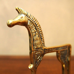 アンティーク　オブジェ　ゴールドホース　馬　 4枚目の画像