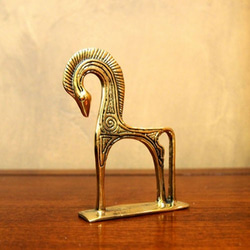 アンティーク　オブジェ　ゴールドホース　馬　 5枚目の画像
