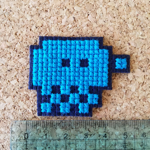 グラグラ♡刺繍デニム♡ワッペン グラグラ パンダ刺繍デニムパンツ 110 - メルカリ