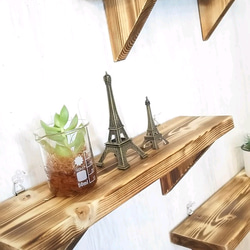 wood shelf 35cm 3点セット 2枚目の画像