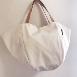 帆布 Simple カフェバッグMsize 生成 3枚目の画像