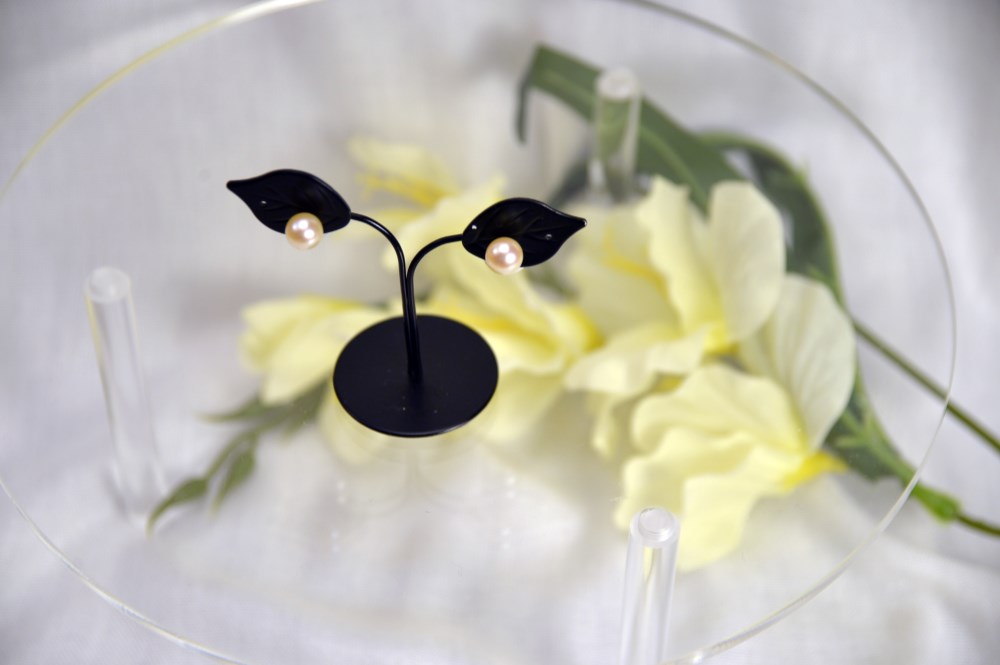 淡水パール　ピアス P-001