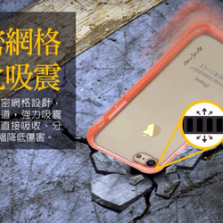 Navjack│iPhone SE(二代)&8/7 (4.7吋)│超抗摔吸震空壓保護殼-鈷黑色 第2張的照片