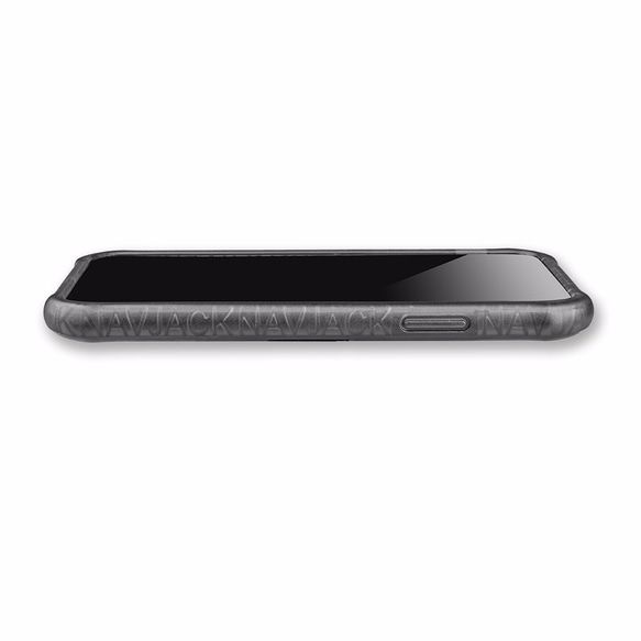 Stiff Series│iPhone X (5.8吋) 站立式抗摔吸震空壓保護殼│鈷黑色 第6張的照片