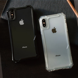 NavJack│iPhoneXs Max（6.5インチ）│スーパーショックショックプルーフ耐圧シェル[コバルトブラック] 1枚目の画像