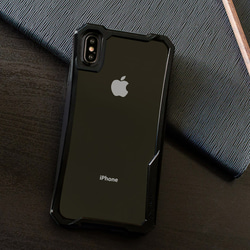 NavJack│iPhoneXs Max（6.5インチ）│スーパーショックショックプルーフ耐圧シェル[コバルトブラック] 2枚目の画像