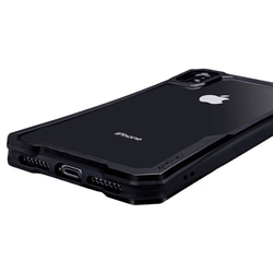 NavJack│iPhoneXs Max（6.5インチ）│スーパーショックショックプルーフ耐圧シェル[コバルトブラック] 6枚目の画像