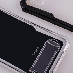 NavJack│iPhone Xs Max(6.5吋)│站立式吸震空壓保護殼【 霧白色 】 第5張的照片