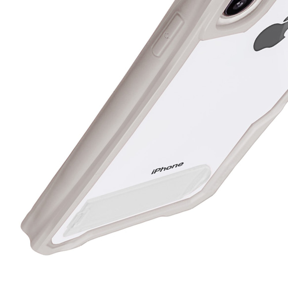 NavJack│iPhone Xs Max(6.5吋)│站立式吸震空壓保護殼【 太空灰 】 第3張的照片