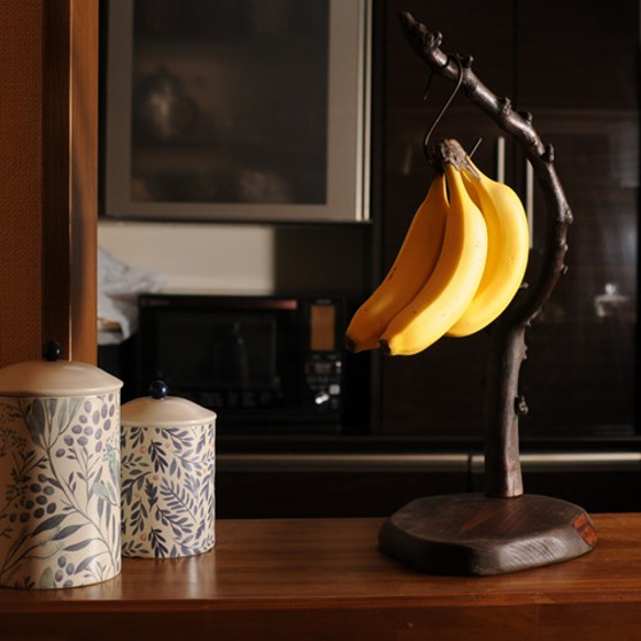 流木のバナナスタンド105014 6枚目の画像