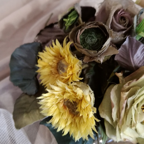 布花 シックな花束 アートフラワー Hana あそび 通販 4223201｜Creema