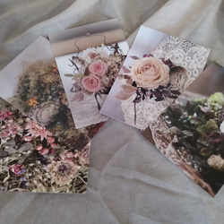 布花 染め花 アートフラワー アンティーク風 特大ブーケ 1点 布花