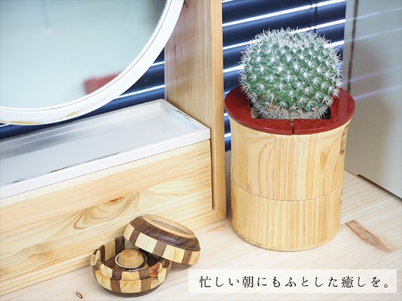 室内用木製プランター【Te Pot Standard】 7枚目の画像