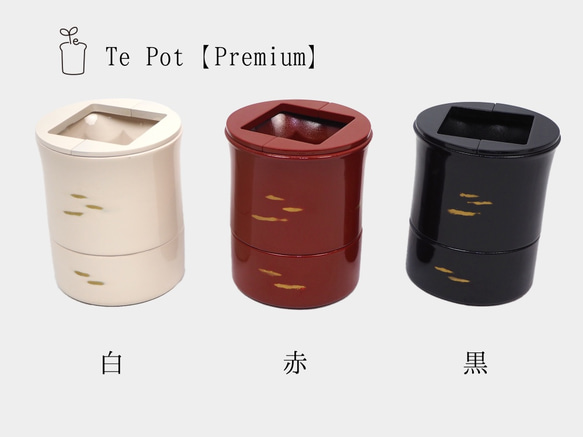 室内用木製プランター【Te Pot Premium】 3枚目の画像