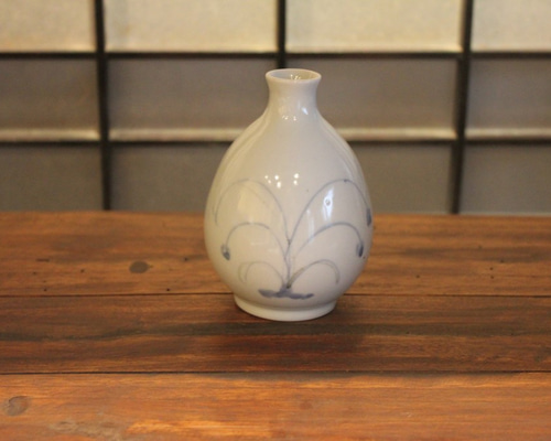 李朝◆工芸美術 ◆東谷◆草花文 花瓶一輪挿し 花壺 陶芸 インテリア飾　銘あり 楽天市場】李朝 青花草花文壺 全高38cm 韓国 朝鮮 陶磁器 希少