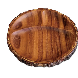 木の味わい Konoka ランチプレート　丸太風 1枚目の画像