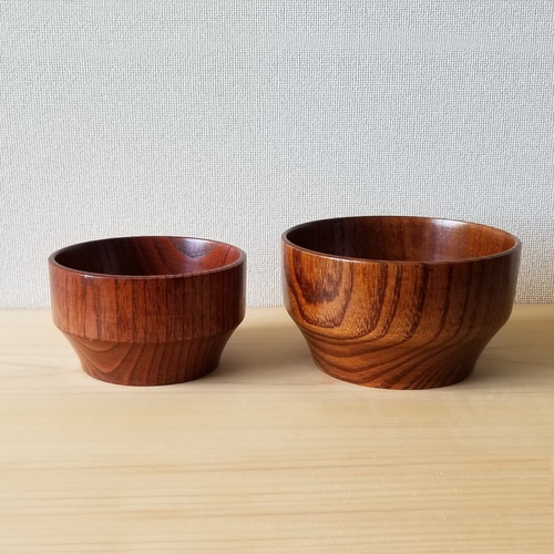 繊-sen- ボウル 菱-hishi- 摺り【木の器】【230ml】 お椀・ボウル・鉢